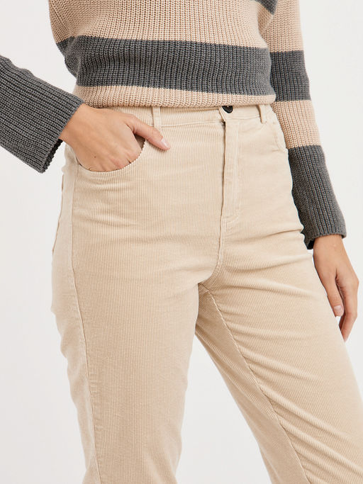 брюки женские укороченные из микровельвета - Glenfield фото 7