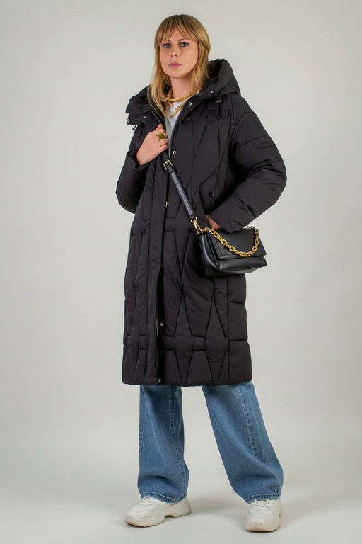 Зимняя куртка удлиненная, арт.28117