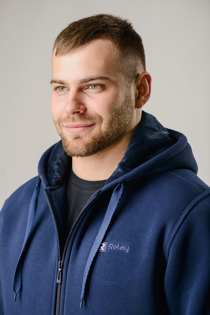 Толстовка Футер 3-х ниточный с искусственным мехом