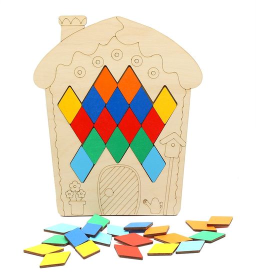 Мозаика Домик - Smiledecor фото 2