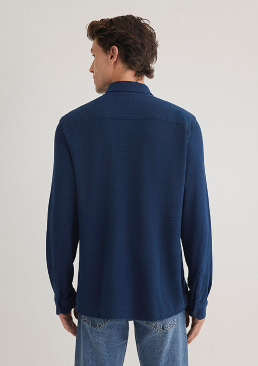 Indigo Gomlek - Mavi фото 4