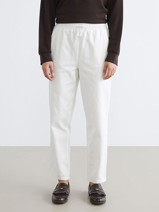 Beli Lastikli Kad?n Pantolon