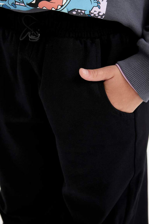 Хлопковые брюки с парашютом для девочек - Defacto фото 5