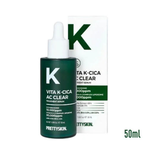Сыворотка для проблемной кожи лица - Vita K-Cica AC Clear Treatment Serum, 50 мл