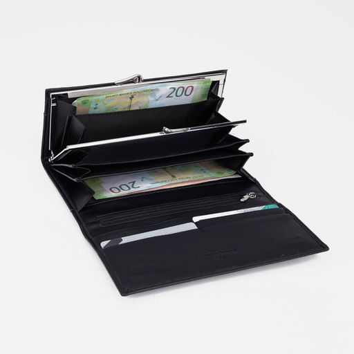 Кошелёк на магнитах, цвет чёрный - Simaland фото 4