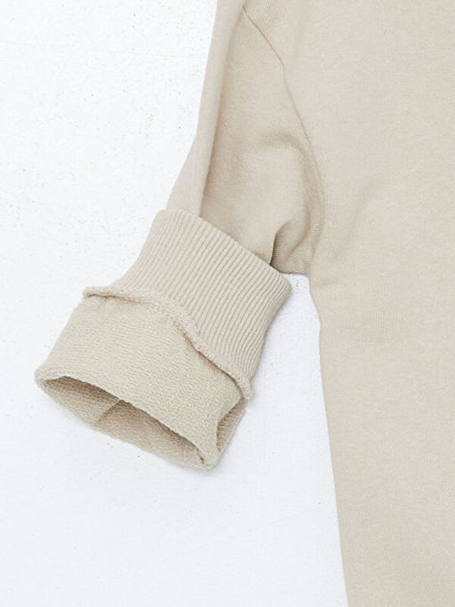 Bisiklete Yaka Bask?l? Erkek Bebek Sweatshirt - Waikiki фото 3