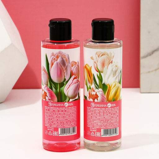 Подарочный набор косметики 8 марта: Самой прекрасной, гель для душа 200 мл и пена для ванны 200 мл, Чистое счастье  фото 6