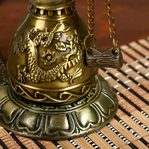 Колокол-гонг металл настольный Дракон d=4,5 см 11,2х9,5х9,5 см - Simaland фото 5