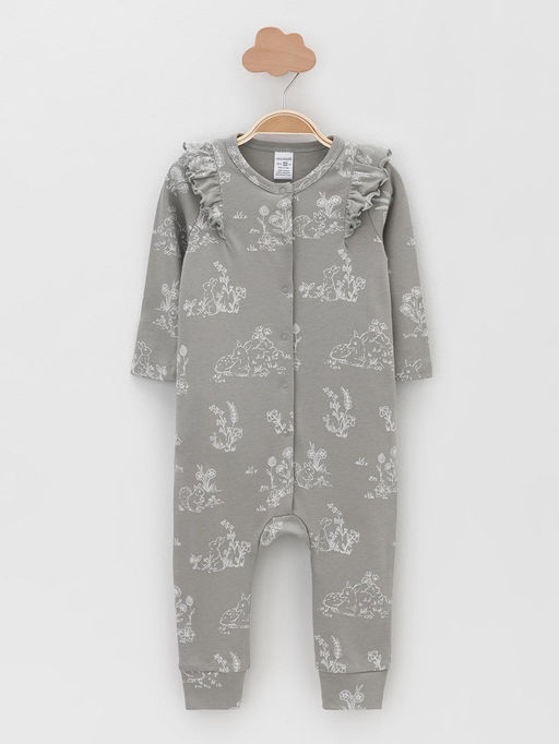 К 6534-2уп/оливковый Н081,тем.бежевый Н106 набор комбинезон яс - Crockid фото 2