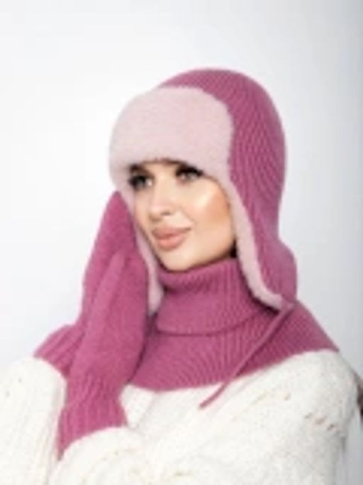 Шапка-ушанка женская Лола - Tamasha фото 17