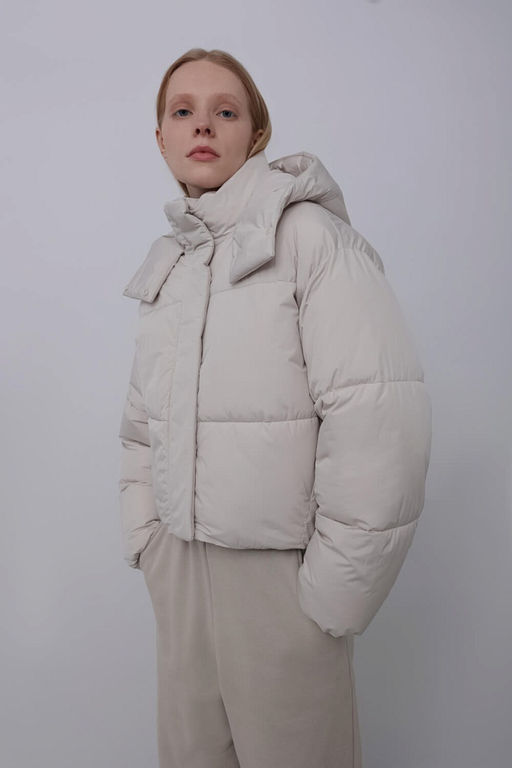 Стеганая куртка c капюшоном - Incity фото 24