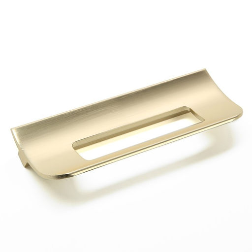 Ручка-скоба мебельная CAPPIO RS1402, м/о 128 мм, цвет сатиновое золото