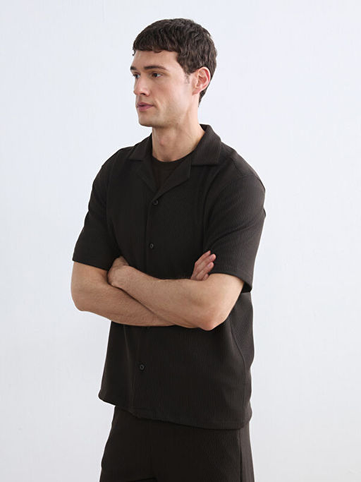 Regular Fit Resort Yaka Erkek G?mlek