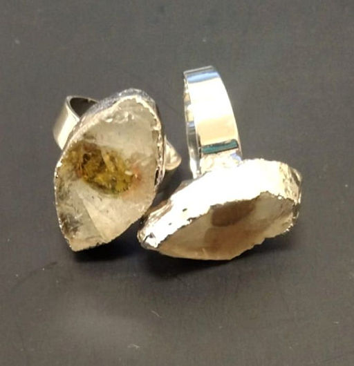 Кольцо с камнем Цитрин сохраняет и приумножает благосостояние