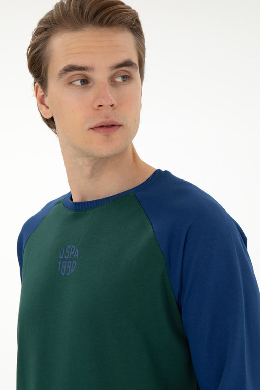 Мужской темно-зеленый свитшот Неожиданная скидка в корзине - U.s. polo assn фото 2