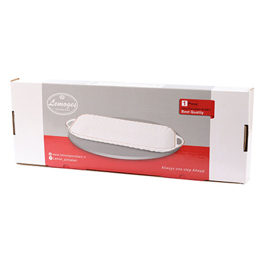 90046-505L Блюдо сервировочное для подачи керамика 54х20х4 LR (х8) - Mayer&boch фото 3