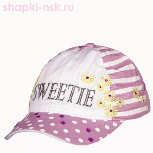 BK 100101 Б Бейсболка для девочки (50-52) - Maxval фото 4