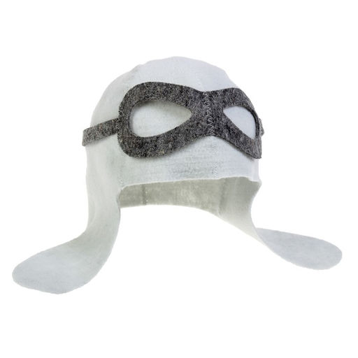 Шапка для бани и сауны Пилот, полиэфир 70%, шерсть 30%, Добропаровъ