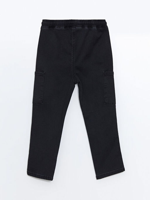 Beli Lastikli Erkek ?ocuk Jean Pantolon