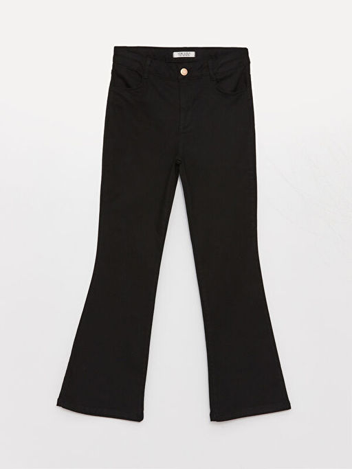 Basic ?spanyol Pa?a K?z ?ocuk Pantolon - Waikiki фото 3