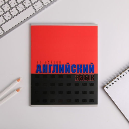 Тетради предметные, 48 л., набор из 10 шт. «ШРИФТЫ»