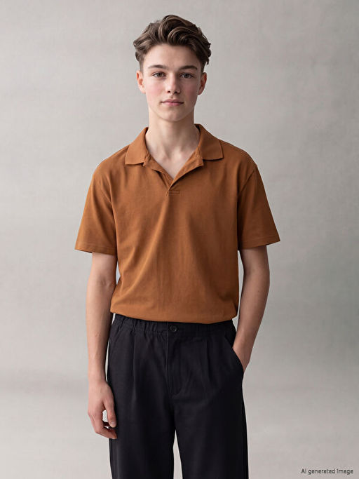 Polo Yaka Erkek ?ocuk Ti??rt