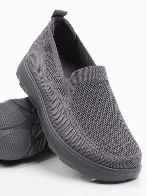 05-TEX-D03-08 GREY Полуботинки спортивные летние мужские (текстиль)