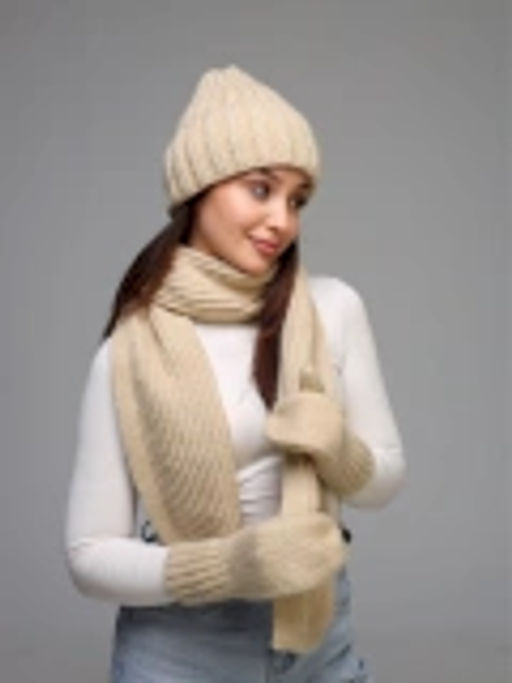 Комплект Грация new (шапка+шарф+варежки) - Tamasha фото 3
