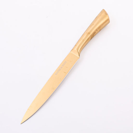 40613 Набор кухонных ножей нерж/ст + подставка пластик 7пр MB (х6) - Mayer&boch фото 6