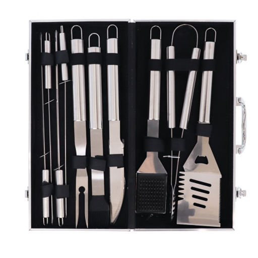 Набор для барбекю 10 предметов в чехле / YS-45 /уп 6/ - Галеонтрейд фото 6