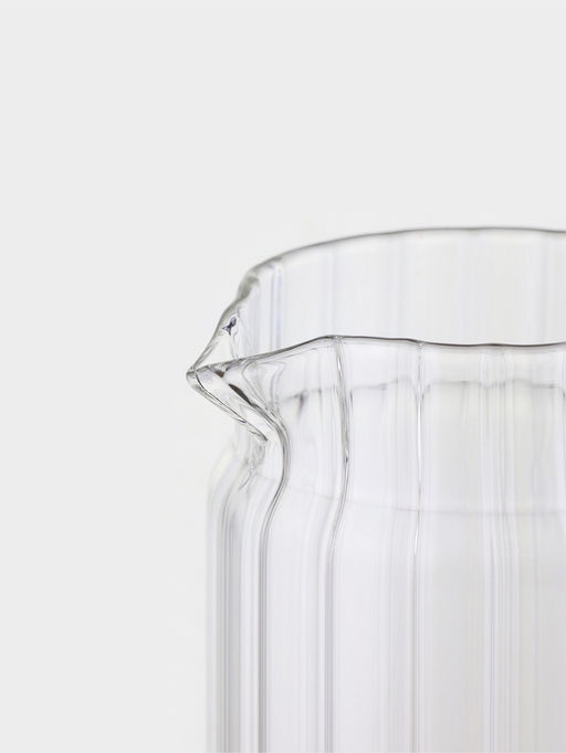 Кувшин "Богема.Дольки" 1000 мл, 15×9.3×22.5 см, с бамбуковой крышкой