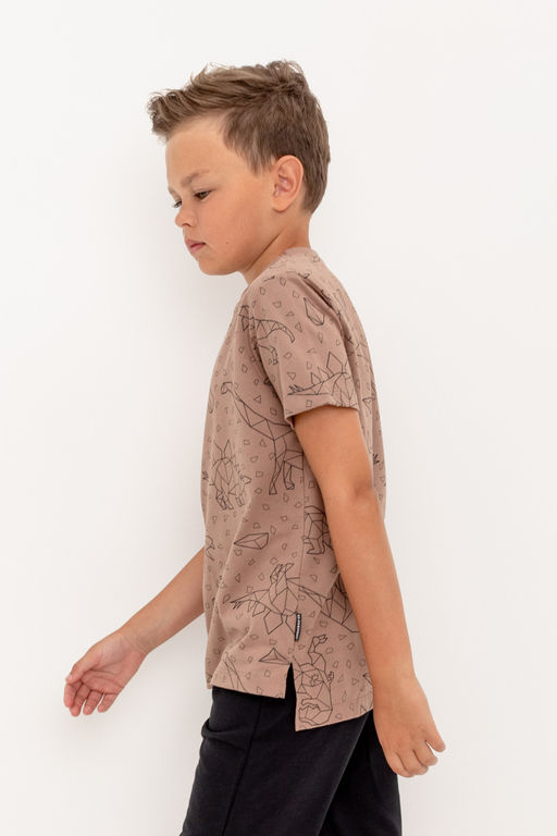 КР 302160/холодный какао,динозавры к404, фуфайка - Crockid фото 2