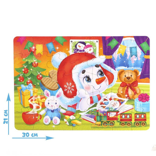 Пазл В ожидании Нового года, 35 деталей - Puzzle time фото 2