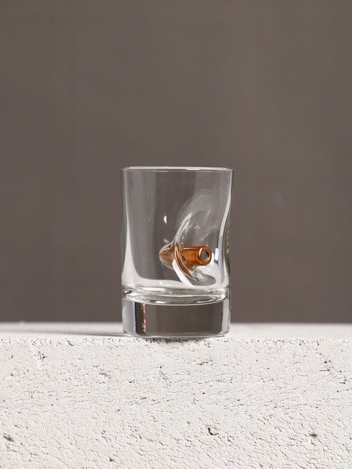 Набор «Абсолютно»: гель для душа во флаконе водка 250 мл и стопка с пулей, Чистое счастье