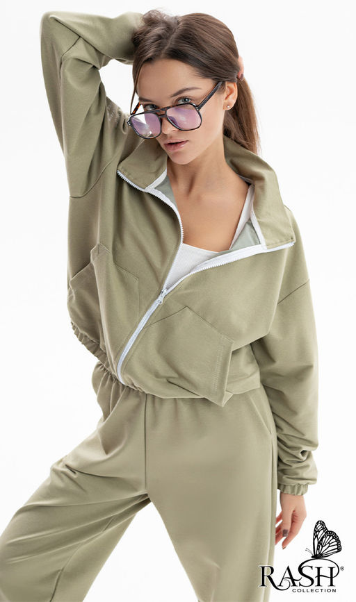 Костюм "Брэдбери" оливка Цвет:как на фото