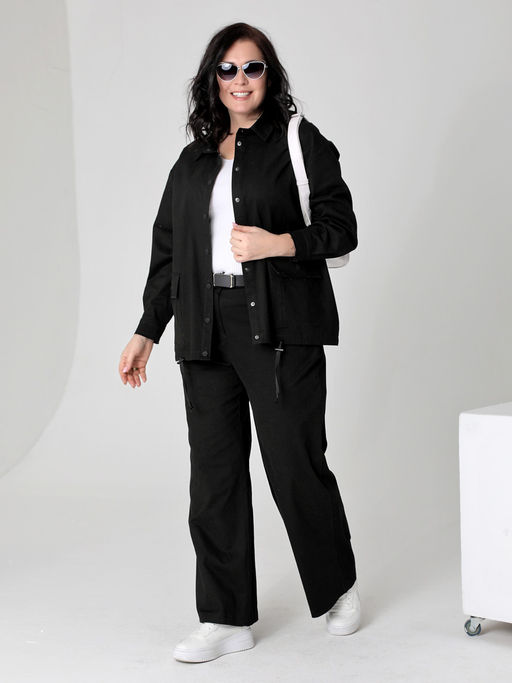 25242 Брюки черный