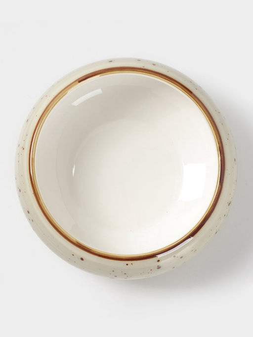 Салатник Magistro Mediterana, 900 мл, d=16.8 см, фарфор, бежевый  фото 3