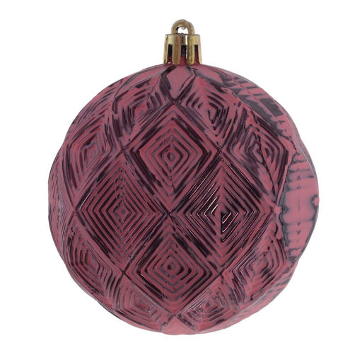 Набор из 9шт Украшение новогоднее "Шар", D 7 см, L24 W8 H24 см