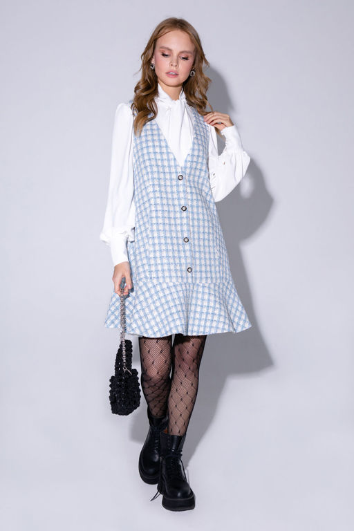 Сарафан Pirs 4445 голубой  фото 3