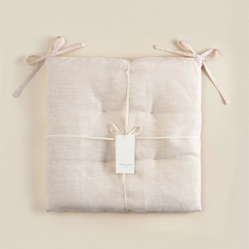 Подушка на стул SL HOME Gloomy, 42×42 см, бежевая