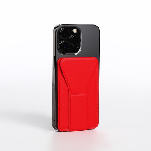 Подарочный набор, ремень с винтом, картхолдер на телефон, обложа для паспорта, футляр для очков, цвет красный - Simaland фото 10