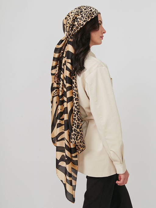 Большой, мягкий, тонкий и очень нежный двусторонний палантин - Tantino фото 8