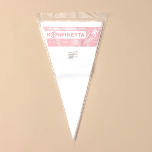 Кондитерские мешки KONFINETTA, 55 мкм, 41?21 см, 50 шт., прозрачные  фото 6