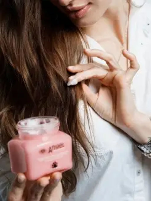 New! Angel Rose Color Protect Hair Mask Маска защита цвета окрашенных волос, 500 мл - Angel professional фото 3