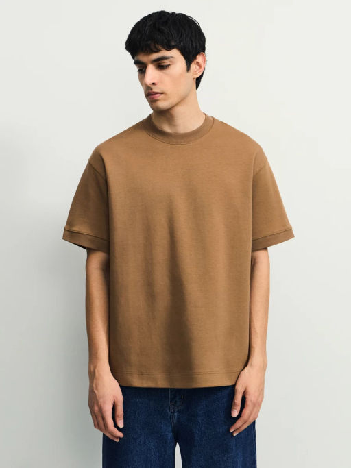 Футболка из хлопка интерлок / Zarina  фото 3