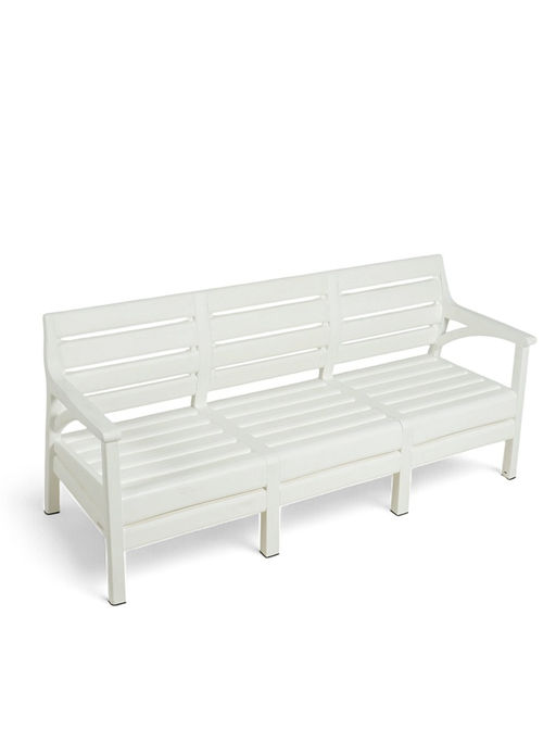 Набор садовой мебели «Евпатория»: 2 кресла, стол, трёхместный диван, белый