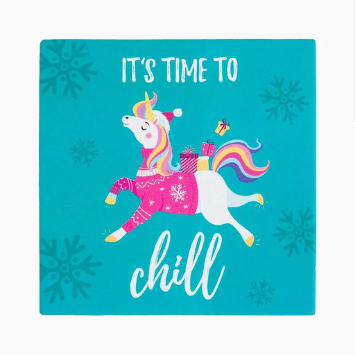 Новогодний подарочный набор «Этель» Chilltime, 5 предметов, полотенце, мочалка, расчёска