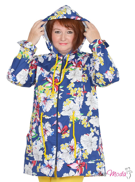 Парка с капюшоном Модель №931 размеры 44-84 - Plusmoda фото 4