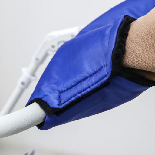 Муфта на ручку коляски, цвет синий - Simaland фото 4