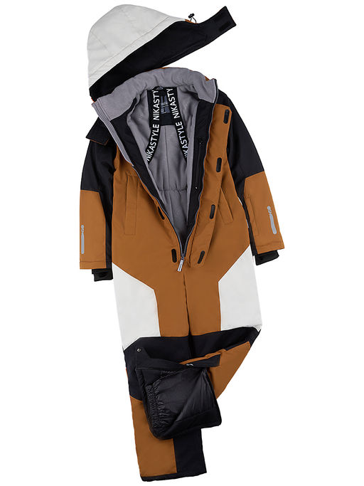 Комбинезон 8з6724 туман/асфальт - Nikastyle фото 30